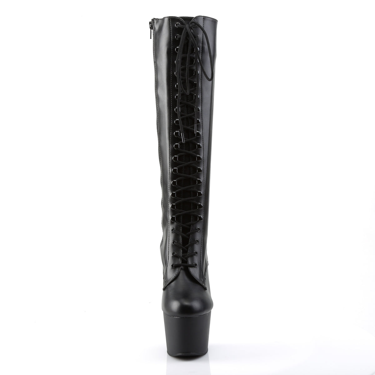 【PLEASER】ADORE-2023 シューズ Blk Str Faux Leather/Blk Matte【取寄】