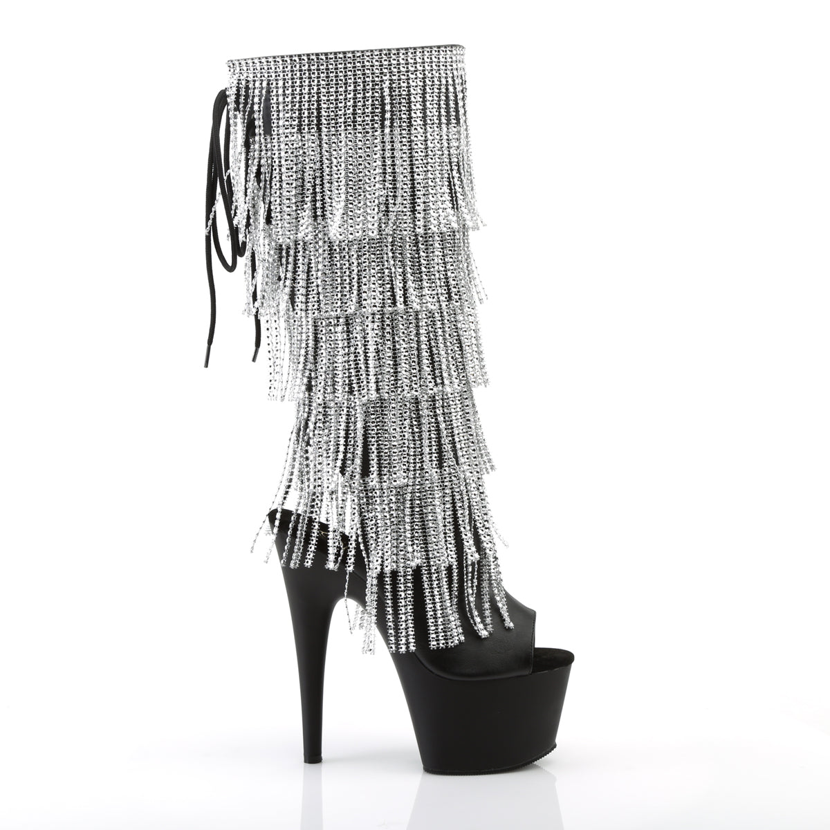 【PLEASER】ADORE-2024RSF シューズ Blk Str Faux Leather/Blk Matte【取寄】