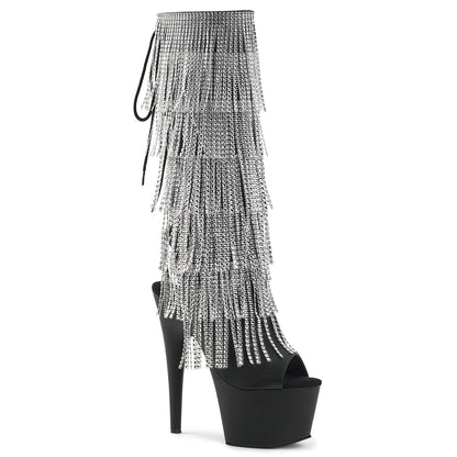 【PLEASER】ADORE-2024RSF シューズ Blk Str Faux Leather/Blk Matte【取寄】