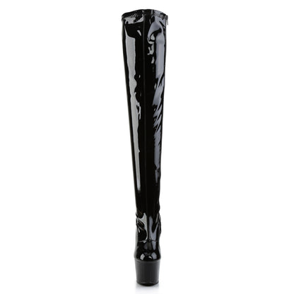 【PLEASER】ADORE-3000 シューズ Blk Str Pat/Blk【取寄】