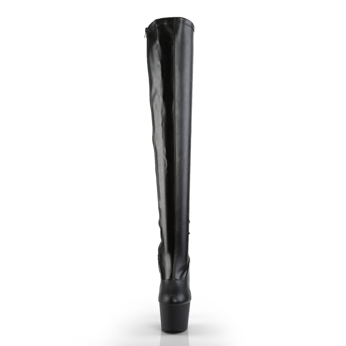 【PLEASER】ADORE-3000 シューズ Blk Str Faux Leather/Blk Matte【取寄】