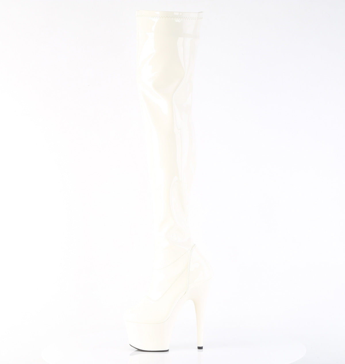 【PLEASER】ADORE-3000 シューズ Off-Wht Pat/Off-Wht【取寄】