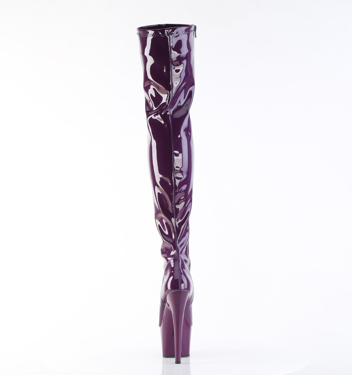 【PLEASER】ADORE-3000 プラットフォームシューズ Purple Str. Pat/Purple【取寄】