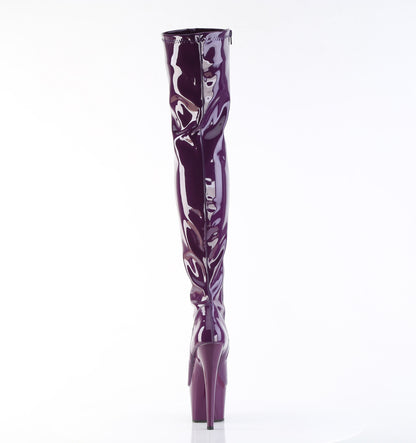 【PLEASER】ADORE-3000 プラットフォームシューズ Purple Str. Pat/Purple【取寄】