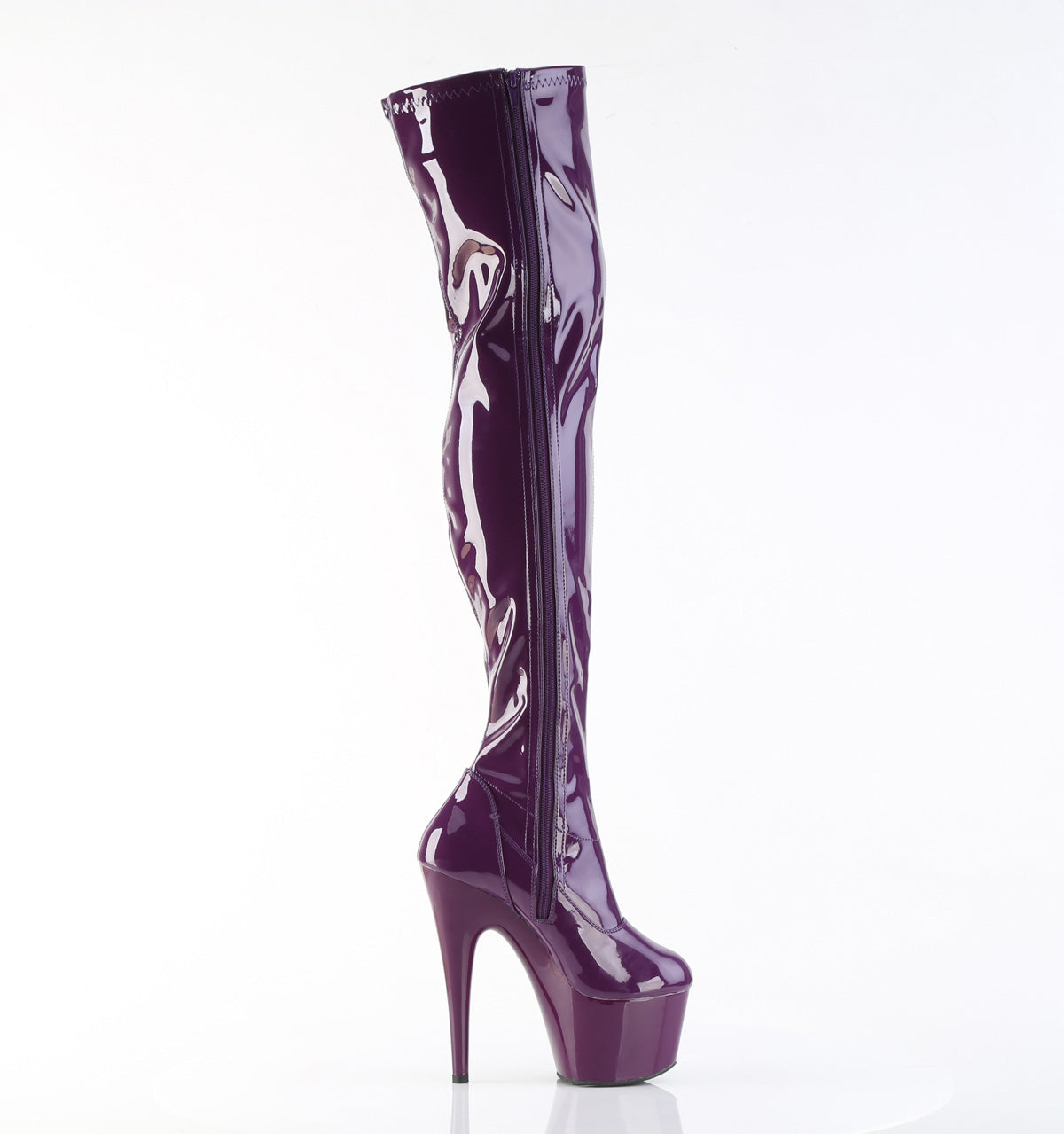 【PLEASER】ADORE-3000 シューズ Purple Str. Pat/Purple【取寄】