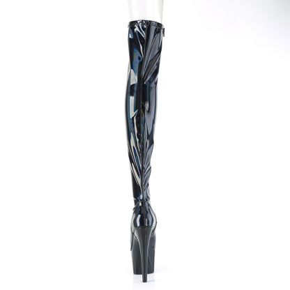 【PLEASER】ADORE-3011HWR シューズ Blk Str. Holo/Blk Holo【取寄】