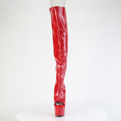 【PLEASER】ADORE-3019HWR シューズ Red Str. Holo/Red Holo【取寄】