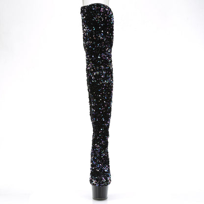 【PLEASER】ADORE-3020 シューズ Blk Multi Seuqins/Blk【取寄】
