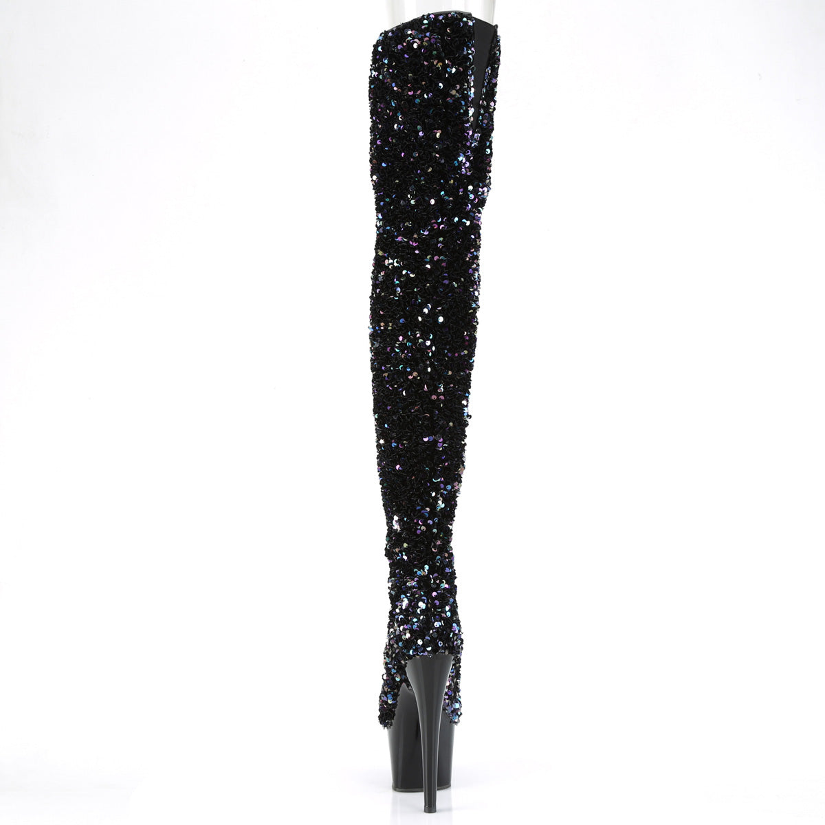 【PLEASER】ADORE-3020 シューズ Blk Multi Seuqins/Blk【取寄】