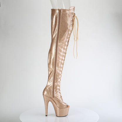 【PLEASER】ADORE-3021GP シューズ Gold Glitter Pat/M【取寄】