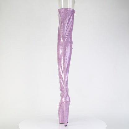 【PLEASER】ADORE-3021GP プラットフォームシューズ Lilac Glitter Pat/M【取寄】
