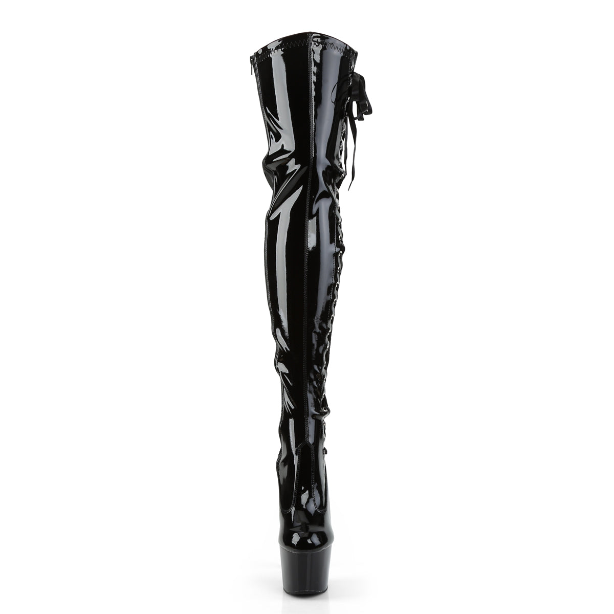 【PLEASER】ADORE-3050 シューズ Blk Str Pat/Blk【取寄】