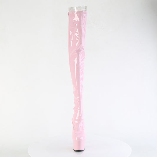 【PLEASER】ADORE-3063 プラットフォームシューズ B. Pink Str Pat/B. Pink【取寄】