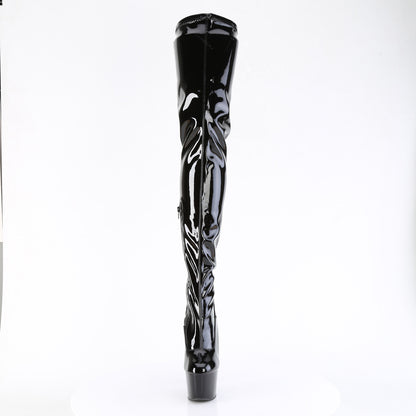 【PLEASER】ADORE-4000 プラットフォームシューズ Blk Str. Pat/Blk【取寄】