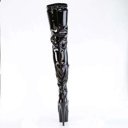 【PLEASER】ADORE-4000 プラットフォームシューズ Blk Str. Pat/Blk【取寄】