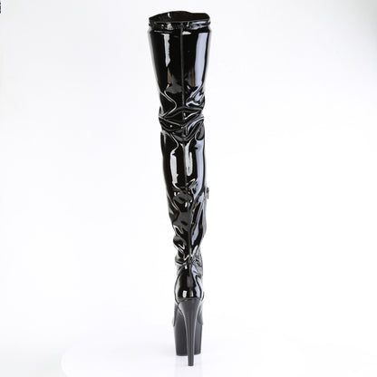 【PLEASER】ADORE-4001WR シューズ Blk Stretch Pat/Blk【取寄】