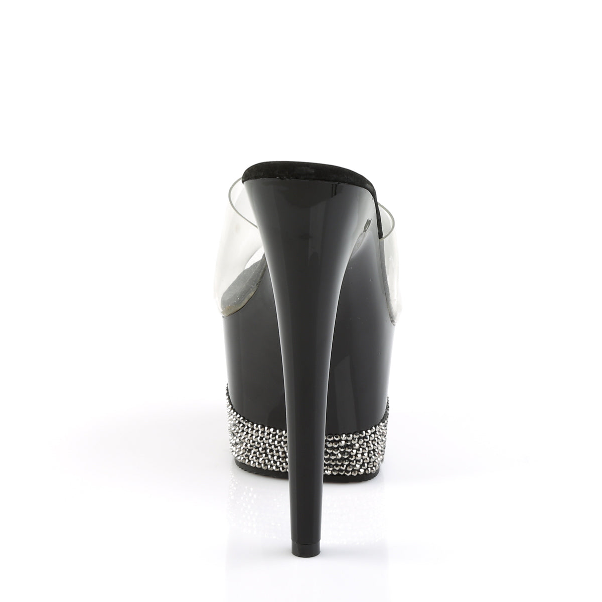 【PLEASER】ADORE-701-3 シューズ Clr/Blk-Pewter RS【取寄】