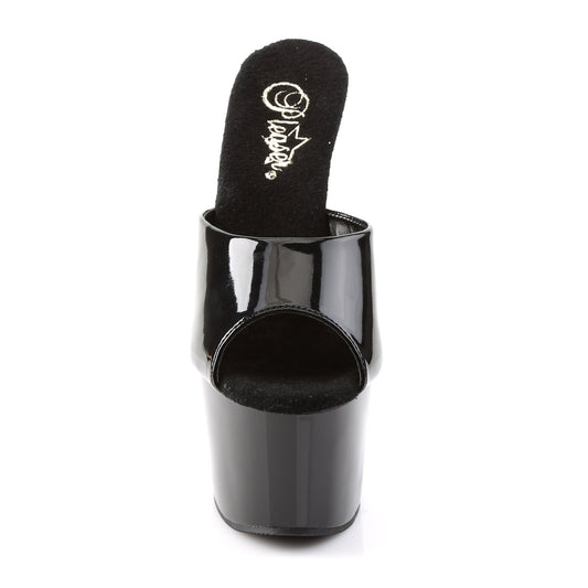 【PLEASER】ADORE-701 プラットフォームシューズ Blk Pat/Blk【取寄】
