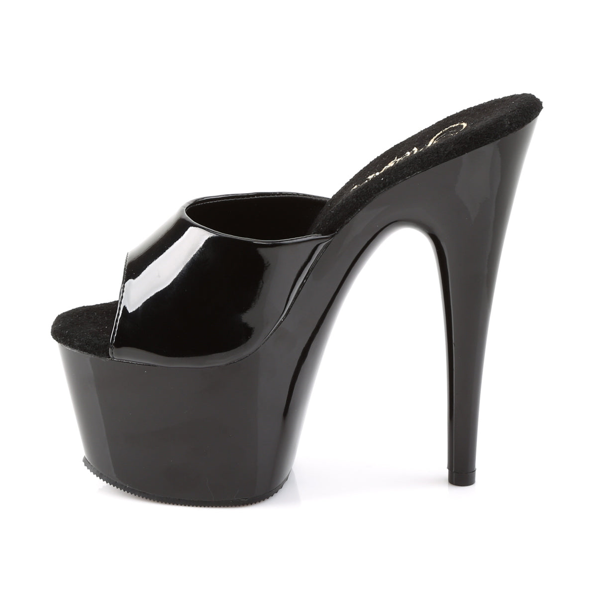【PLEASER】ADORE-701 シューズ Blk Pat/Blk【取寄】