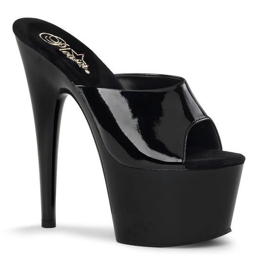 【PLEASER】ADORE-701 プラットフォームシューズ Blk Pat/Blk【取寄】
