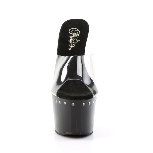 【PLEASER】ADORE-701LS プラットフォームシューズ Clr/Blk【取寄】