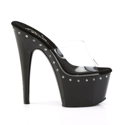 【PLEASER】ADORE-701LS シューズ Clr/Blk【取寄】