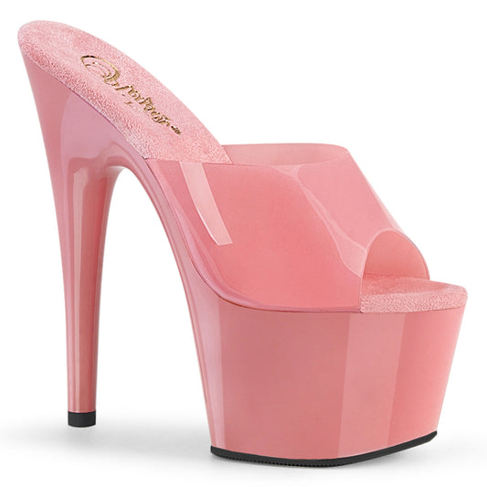 【PLEASER】ADORE-701N プラットフォームシューズ B. Pink (Jelly-Like) TPU/B. Pink【取寄】