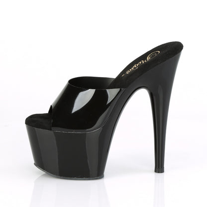 【PLEASER】ADORE-701N シューズ Blk (Jelly-Like) TPU/Blk【取寄】