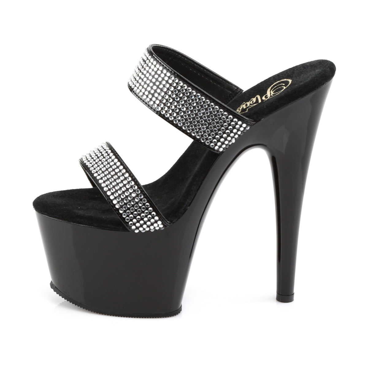 【PLEASER】ADORE-702-2 シューズ Blk/Blk【取寄】