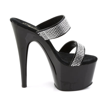 【PLEASER】ADORE-702-2 シューズ Blk/Blk【取寄】