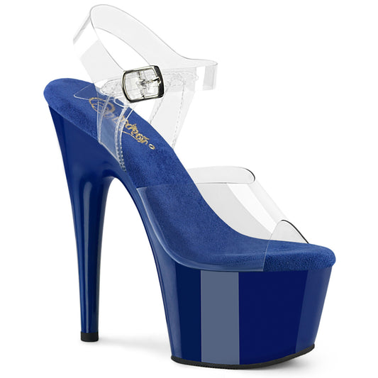 【PLEASER】ADORE-708 プラットフォームシューズ Clr/Royal Blue【取寄】
