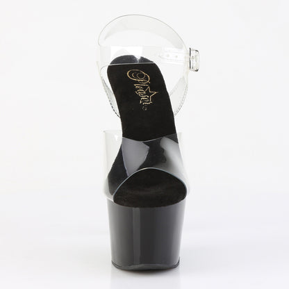 【PLEASER】ADORE-708CRS-2 シューズ Clr/Blk-Slv RS【取寄】