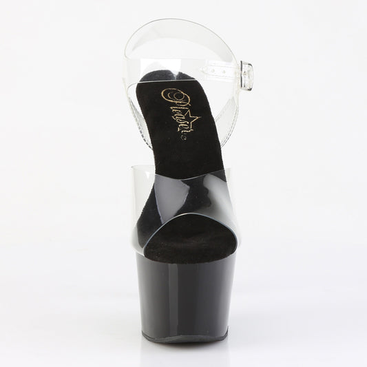【PLEASER】ADORE-708CRS-2 シューズ Clr/Blk-Slv RS【取寄】
