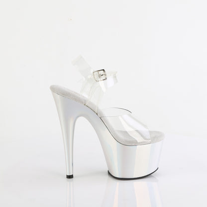 【PLEASER】ADORE-708LQ シューズ Clr/Liquid Slv Hologram【取寄】
