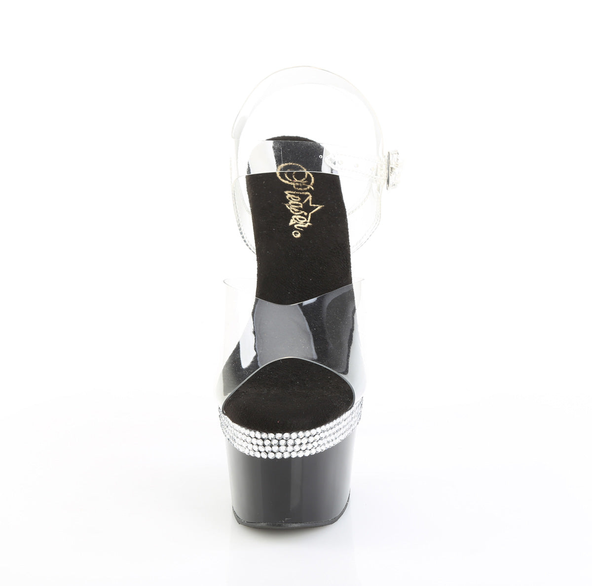 【PLEASER】ADORE-708MLS シューズ Clr/Blk【取寄】