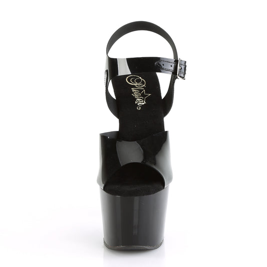 【PLEASER】ADORE-708N シューズ Blk (Jelly-Like) TPU/Blk【取寄】