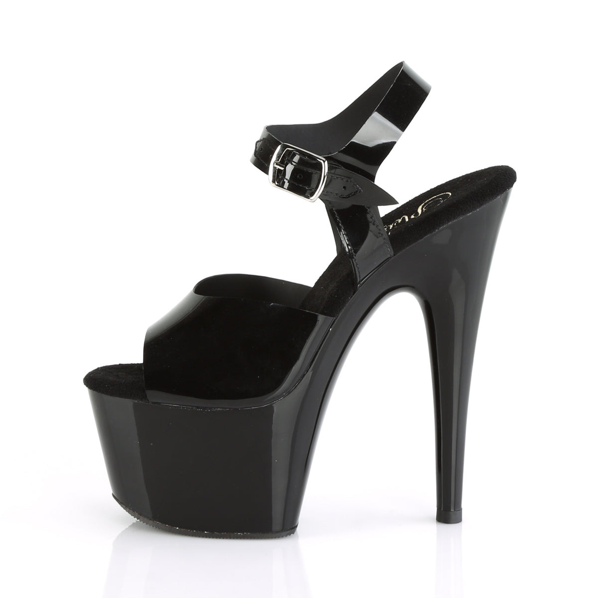 【PLEASER】ADORE-708N シューズ Blk (Jelly-Like) TPU/Blk【取寄】