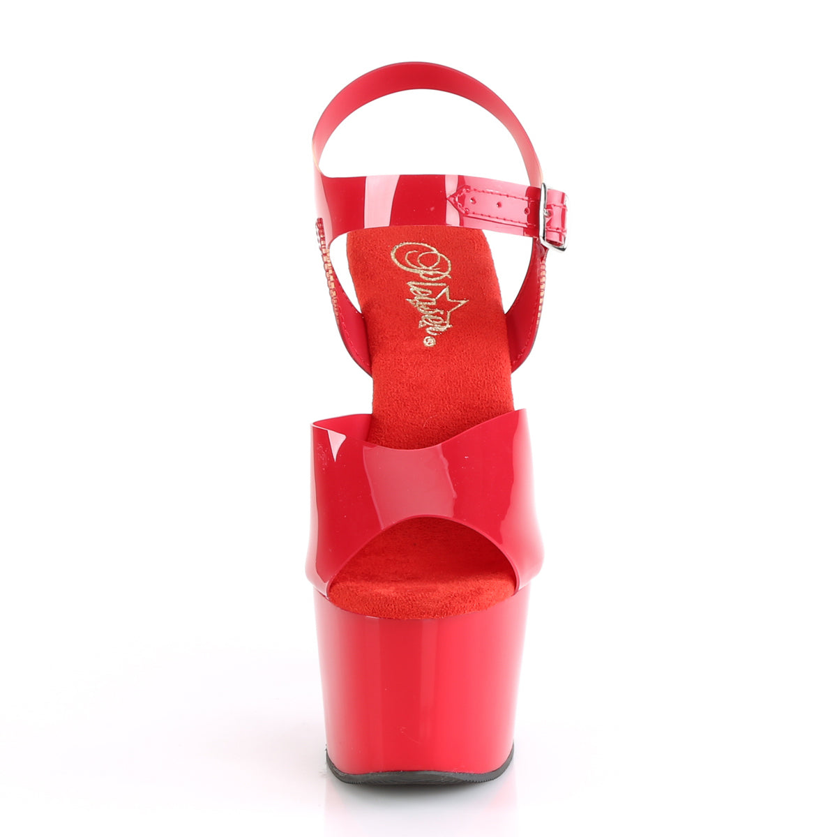【PLEASER】ADORE-708N シューズ Red (Jelly-Like) TPU/Red【取寄】