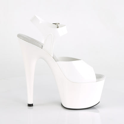 【PLEASER】ADORE-708N プラットフォームシューズ Wht (Jelly-Like) TPU/Wht【取寄】