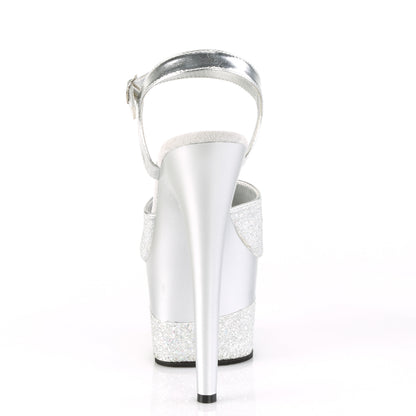 【PLEASER】ADORE-709-2G シューズ Slv Multi Glitter/Slv Multi Glitter【取寄】