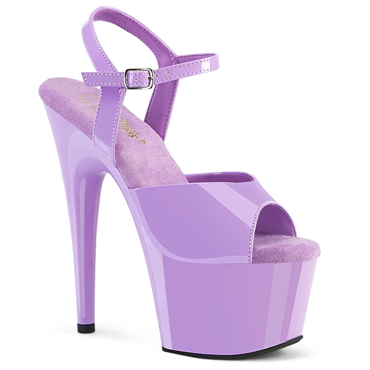 【PLEASER】ADORE-709 シューズ Lavender Pat/Lavender【取寄】