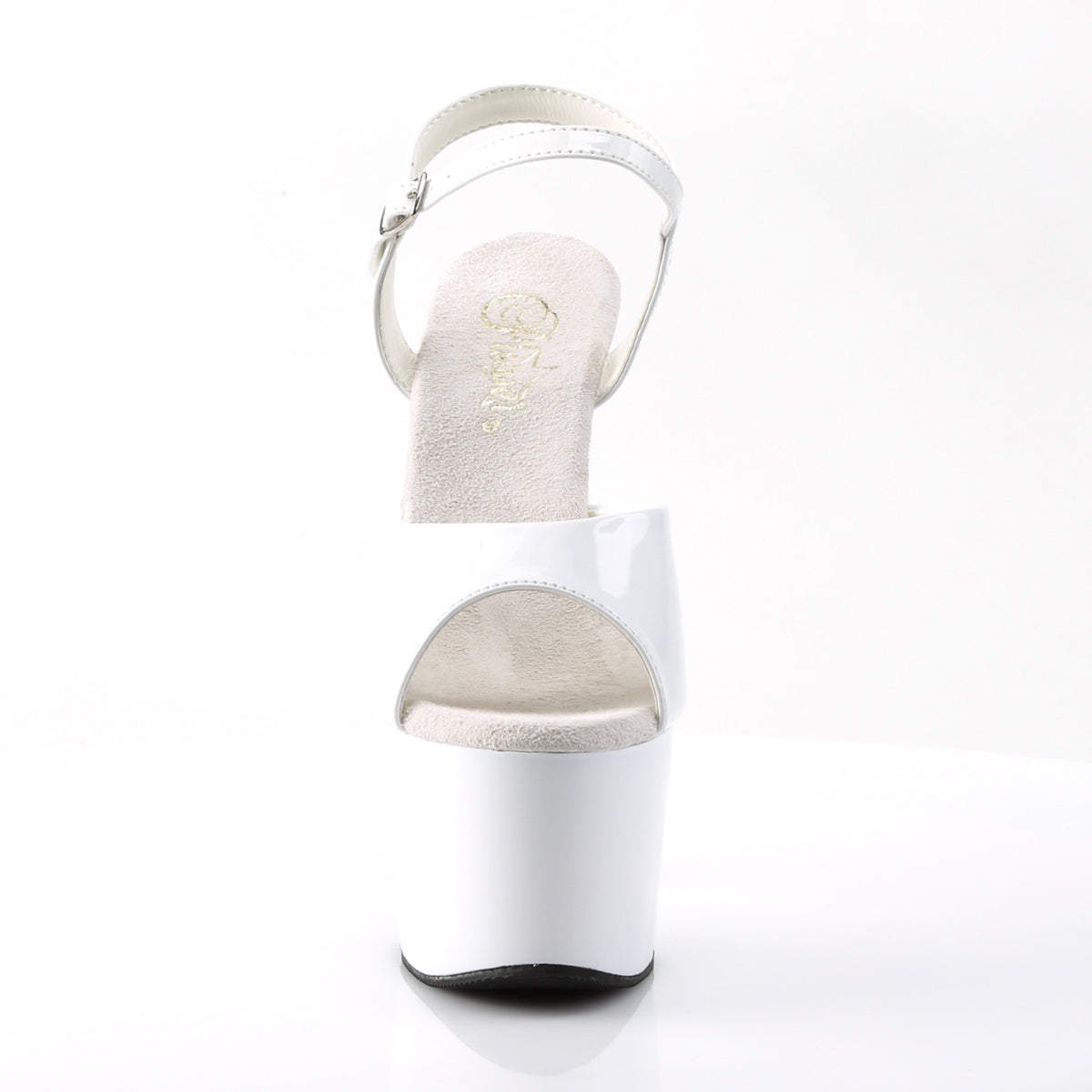 【PLEASER】ADORE-709 プラットフォームシューズ Wht/Wht【取寄】