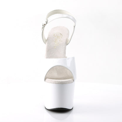 【PLEASER】ADORE-709 プラットフォームシューズ Wht/Wht【取寄】