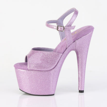 【PLEASER】ADORE-709GP シューズ Lilac Glitter Pat/M【取寄】