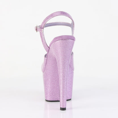 【PLEASER】ADORE-709GP シューズ Lilac Glitter Pat/M【取寄】