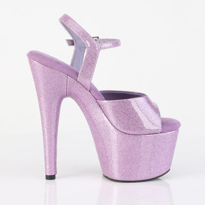 【PLEASER】ADORE-709GP シューズ Lilac Glitter Pat/M【取寄】