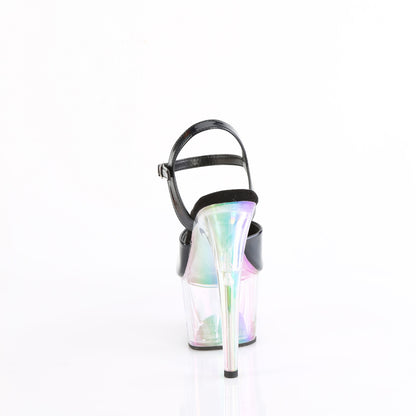 【PLEASER】ADORE-709HT シューズ Blk Holo/Holo Tinted【取寄】