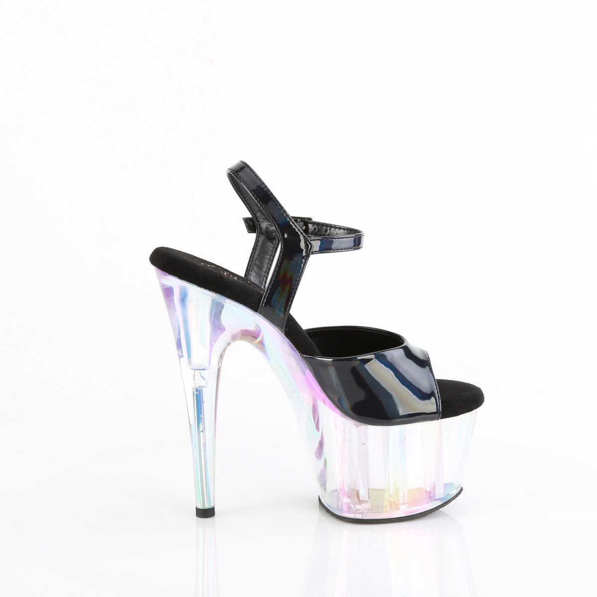 【PLEASER】ADORE-709HT シューズ Blk Holo/Holo Tinted【取寄】