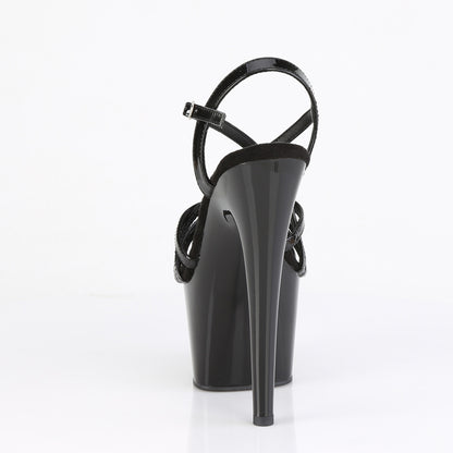 【PLEASER】ADORE-713 シューズ Blk Pat/Blk【取寄】