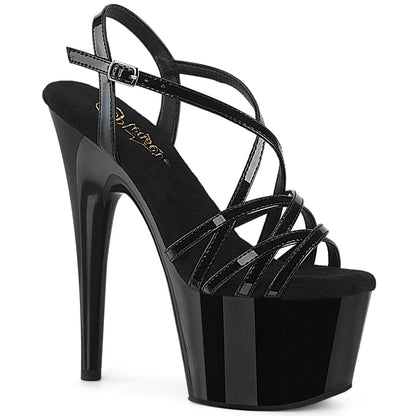 【PLEASER】ADORE-713 シューズ Blk Pat/Blk【取寄】